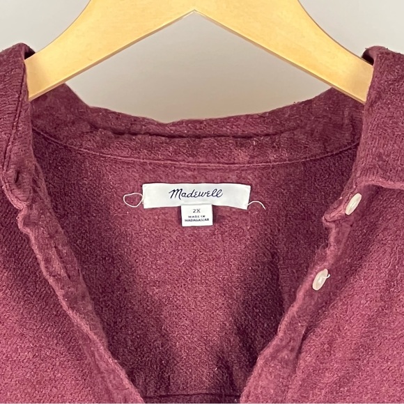 Madewell Shirt Jacket w/Pockets - Picture 3 of 3